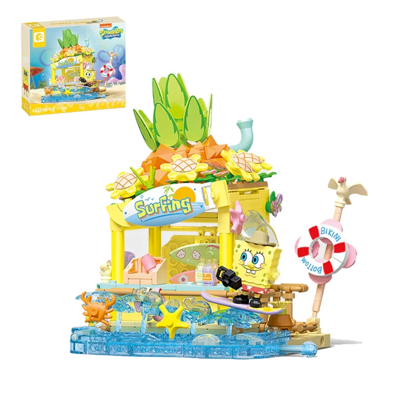SEMBO SpongeBob SquarePants Beach Collection Movie & Game