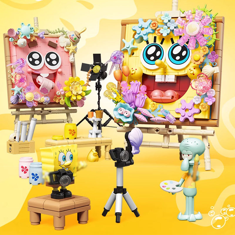 SEMBO SpongeBob SquarePants 3D Painting Movie & Game
