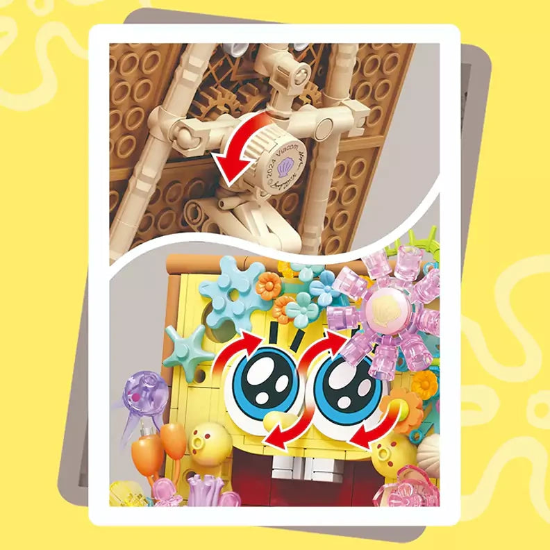 SEMBO SpongeBob SquarePants 3D Painting Movie & Game