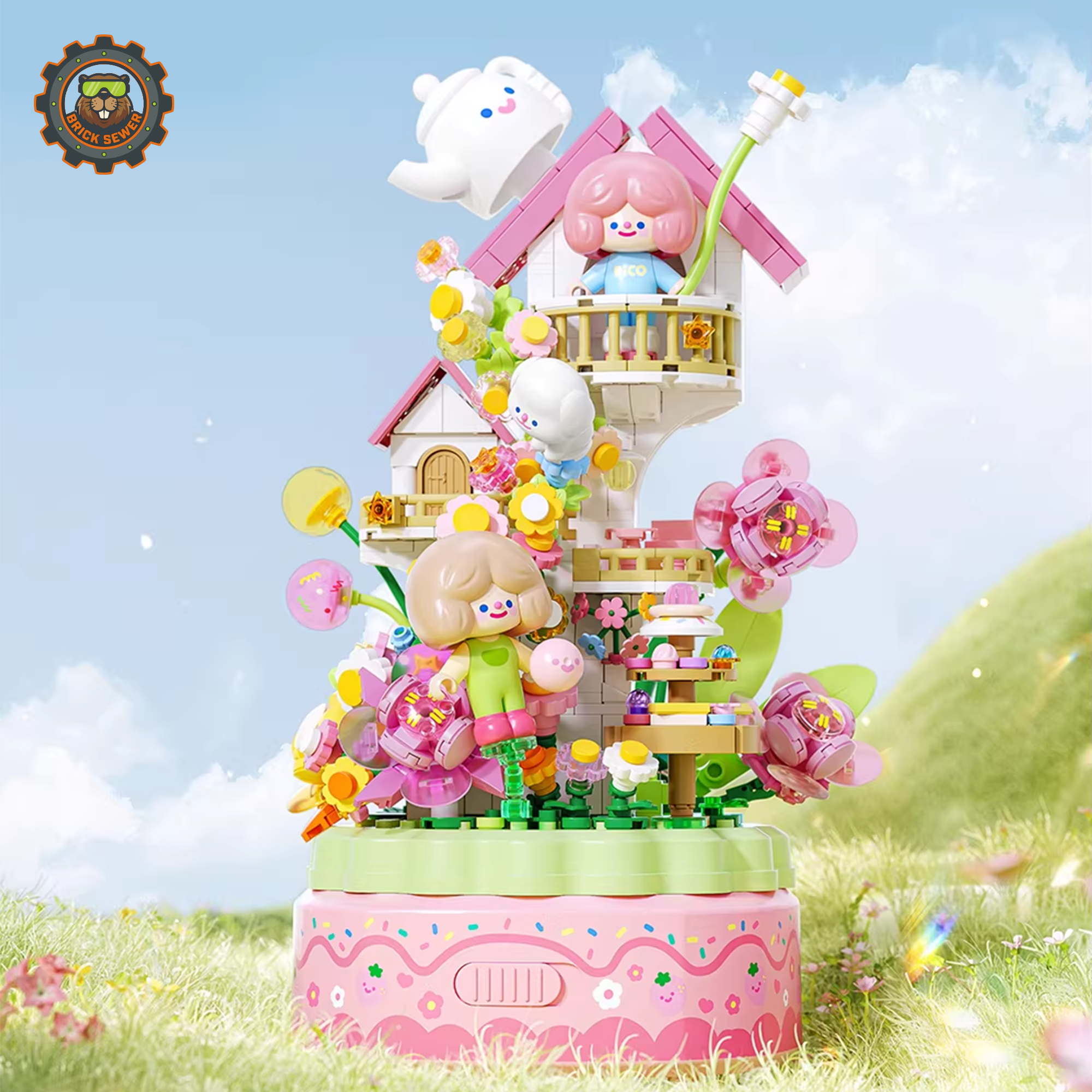 [Free Shipping] Mother’s Day Duo – Tea Party & Star Garden Floral Set