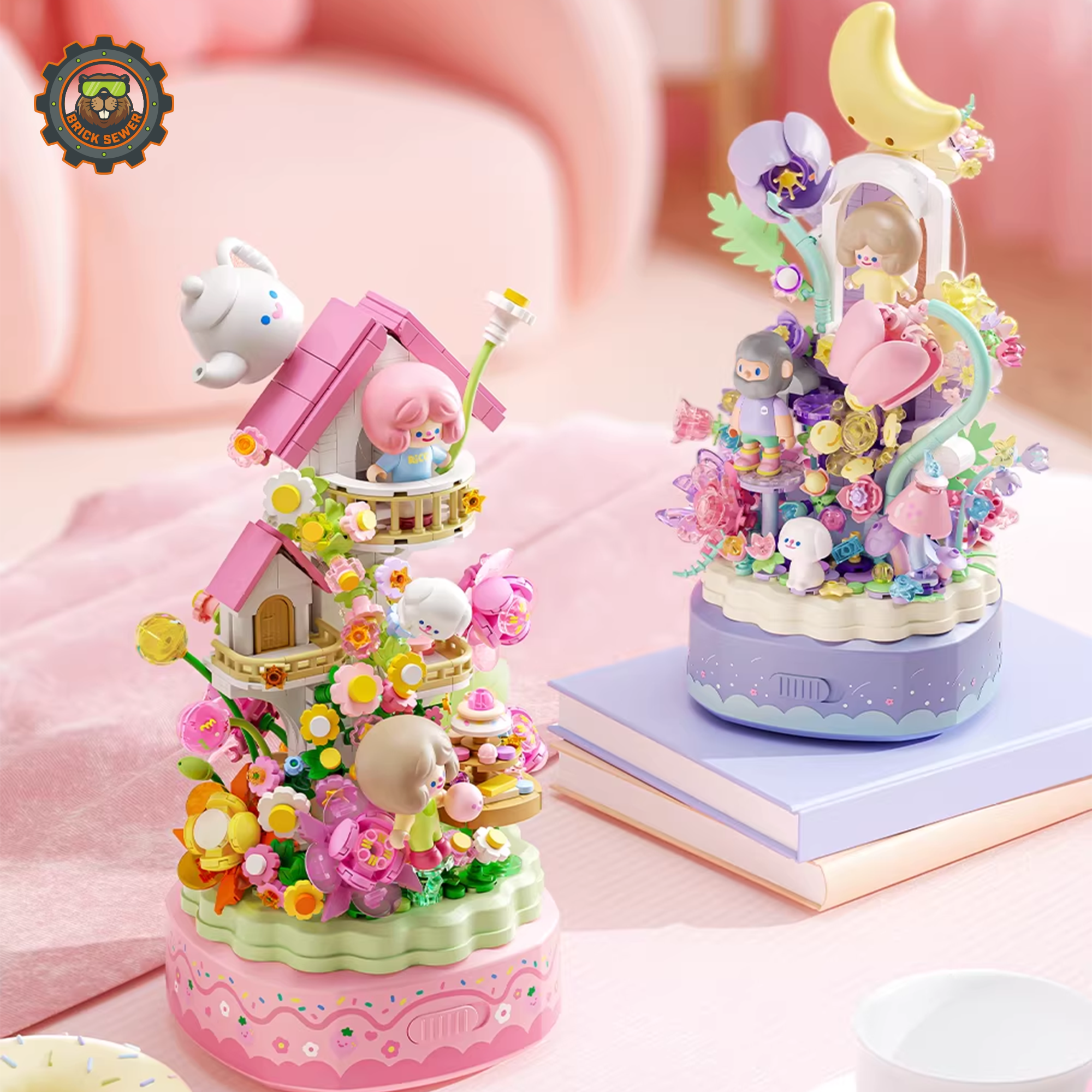 [Free Shipping] Mother’s Day Duo – Tea Party & Star Garden Floral Set
