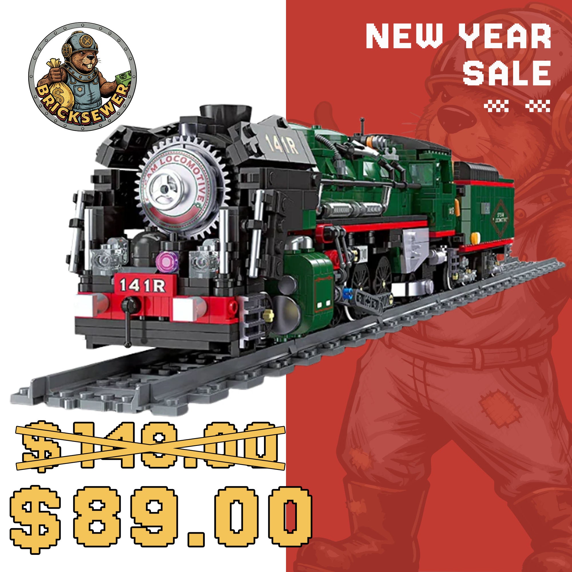 JIESTAR 59098 141R Train Technic