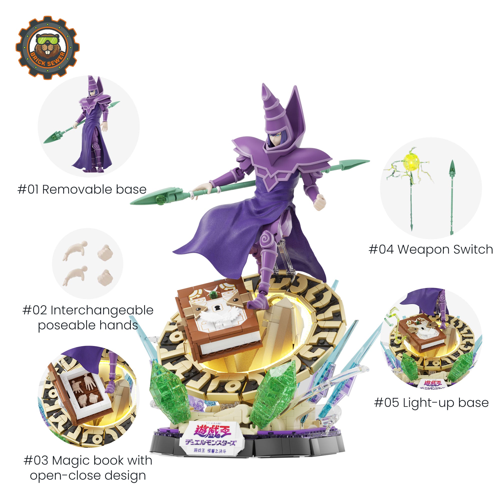 【Free shipping】Yu-Gi-Oh! – Ultimate Collector’s Bundle｜Dark Magician, Blue-Eyes White Dragon, Egyptian Gods & Iconic Monsters